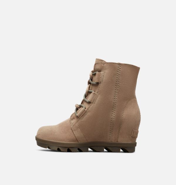 Sorel Shoes Youth Joan Of Arctic Wedge II Boot-Camel Brown Cordovan