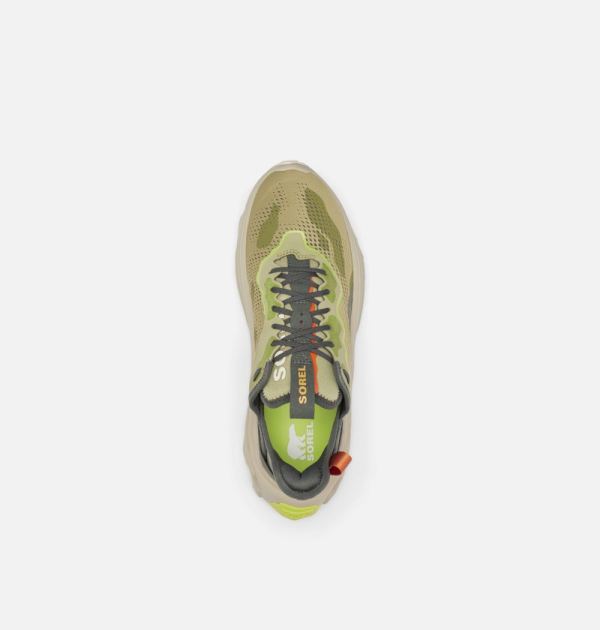 Sorel Shoes Men's Kinetic Breakthru Day Lace Sneaker-Olive Shade Desert Sun