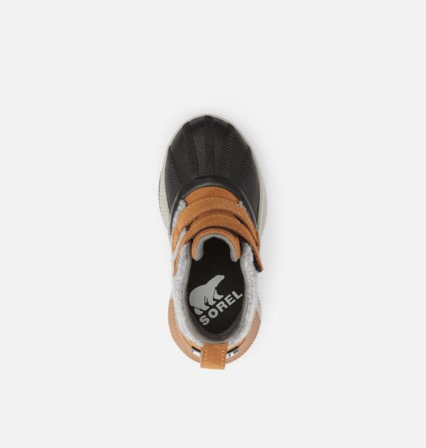 Sorel Shoes Children's Out 'N About Classic Boot-Camel Brown Black