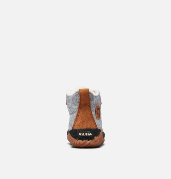 Sorel Shoes Youth Out N About Plus Boot-Quarry Camel Brown