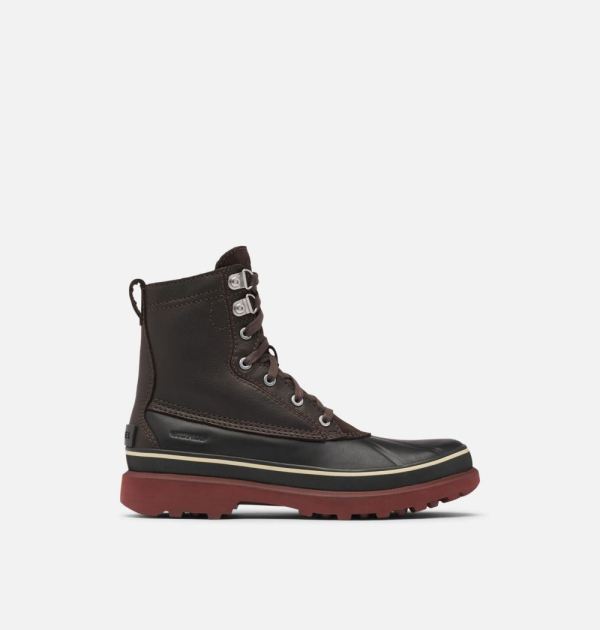 Sorel Shoes Men's Caribou Storm Boot-Blackened Brown