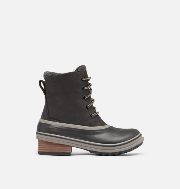 Sorel Shoes Womens Slimpack III Lace Duck Boot-Black