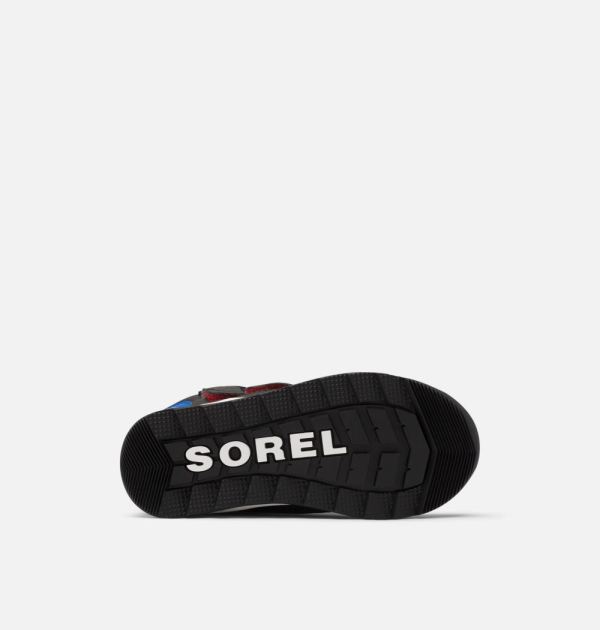 Sorel Shoes Children's Whitney II Strap Boot-Coal