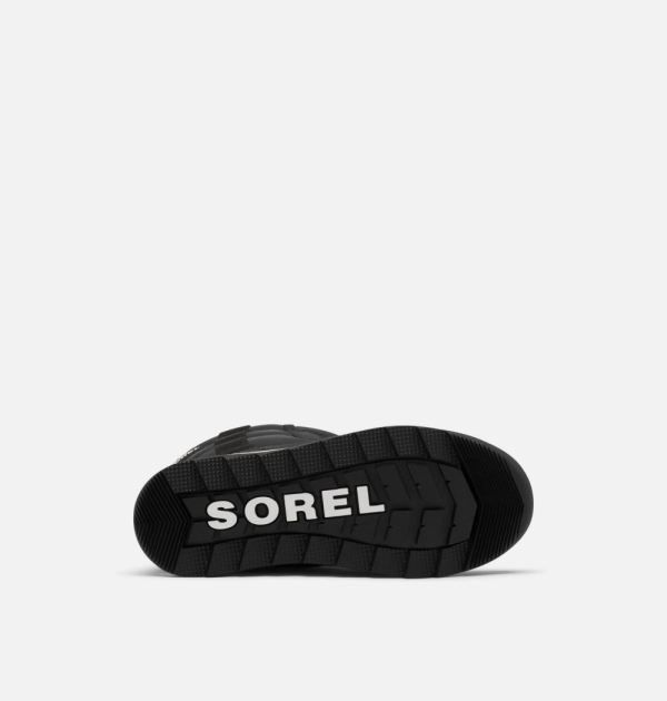 Sorel Shoes Children's Whitney II Puffy Mid Boot-Black
