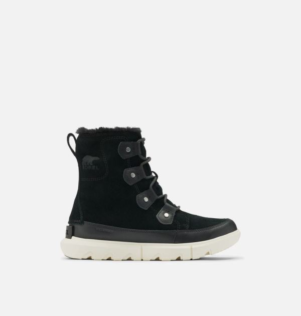 Sorel Shoes Women's Sorel Shoes Explorer II Joan-Black Fawn