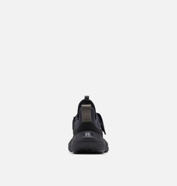 Sorel Shoes Men's Explorer Blitz Stride Strap Sneaker-Black Black
