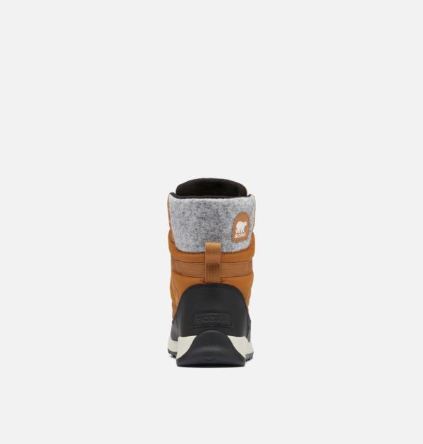 Sorel Shoes Women's Whitney II Short Lace Felt Boot-Elk Dark Stone