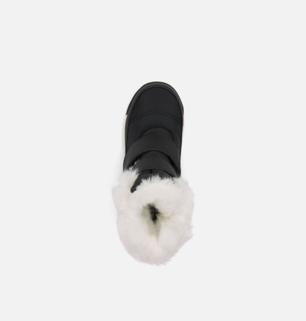 Sorel Shoes Children's Whitney II Strap Boot-Black