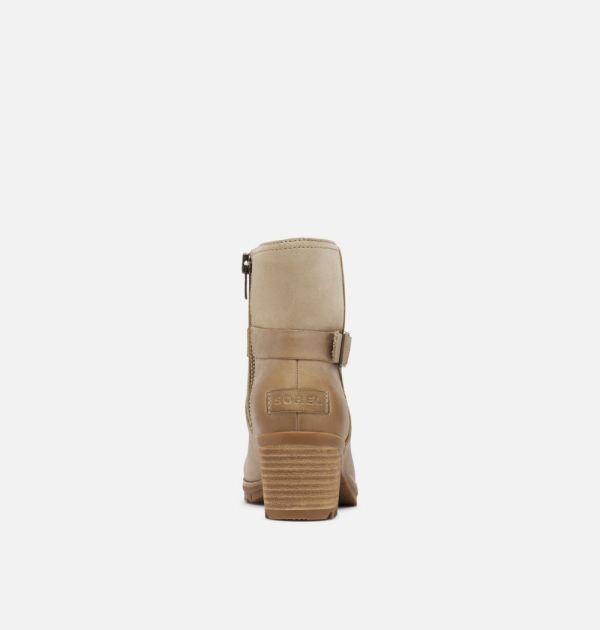Sorel Shoes Women's Cate Buckle Bootie-Sandy Tan