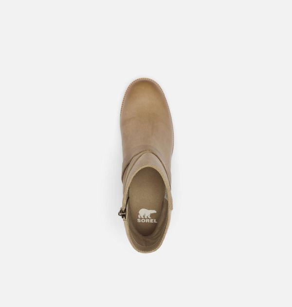 Sorel Shoes Women's Cate Buckle Bootie-Sandy Tan