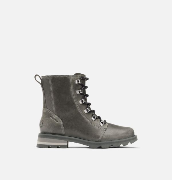 Sorel Shoes Women's Lennox Lace Boot-Quarry Grill