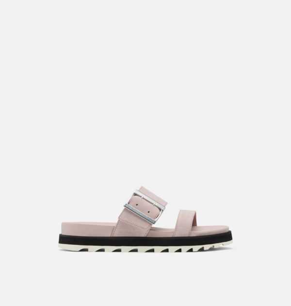 Sorel Shoes Women's Roaming Buckle Slide Sandal-Mauve Vapor