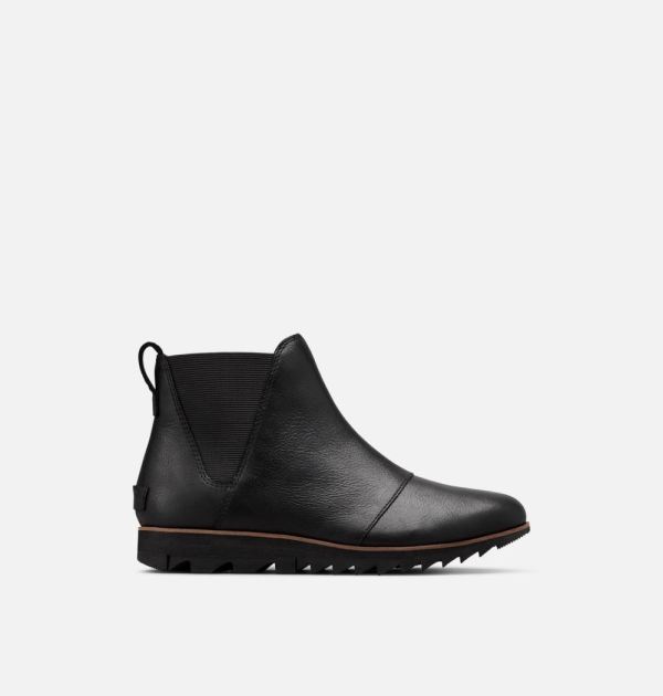 Sorel Shoes Women's Harlow Chelsea Bootie-Black