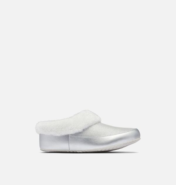 Sorel Shoes Women's Sorel Shoes Go - Coffee Run Slipper-Pure Silver Moonstone