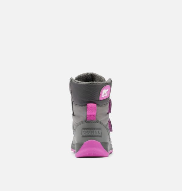 Sorel Shoes Children's Whitney II Strap Boot-Quarry Grill