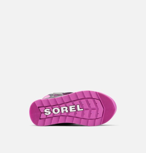 Sorel Shoes Children's Whitney II Strap Boot-Quarry Grill