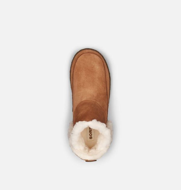 Sorel Shoes Women's Nakiska Slipper-Camel Brown