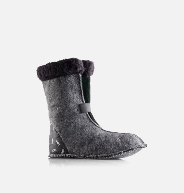 Sorel Shoes Women's Caribou 9 mm Thermoplus Boot Liner With Snow Cuff-Black