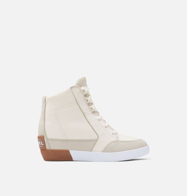 Sorel Shoes Women's Out 'N About Wedge Bootie-Sea Salt Gum 2