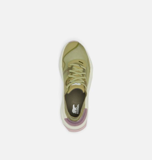Sorel Shoes Women's Kinetic RNEGD Float Sneaker-Olive Shade Shale Mauve