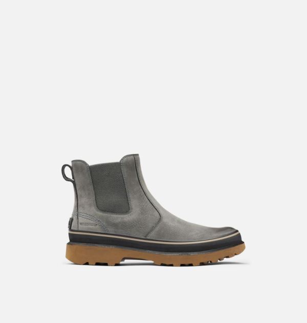 Sorel Shoes Men's Caribou Chelsea Boot-Grill Autumn Bronze