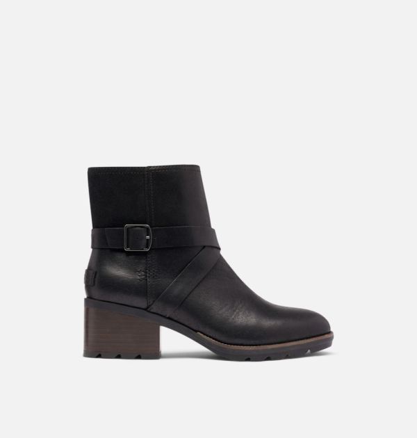 Sorel Shoes Women's Cate Buckle Bootie-Black