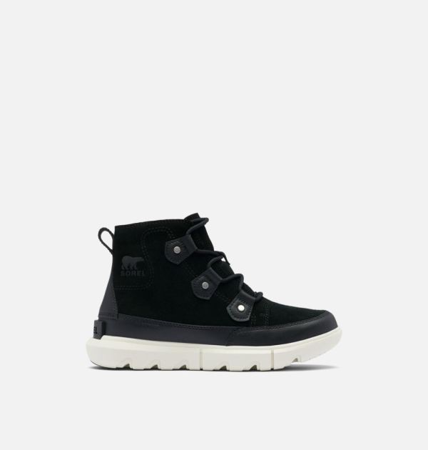 Sorel Shoes Women's Sorel Shoes Explorer II Joan Short-Black Fawn