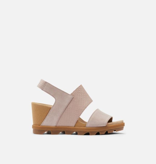 Sorel Shoes Womens Joanie II Slingback Wedge Sandal -Mauve Vapor
