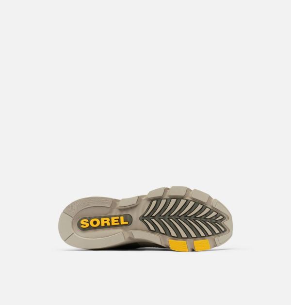 Sorel Shoes Men's Kinetic Rush Ripstop Sneaker-Alpine Tundra Silver Sage