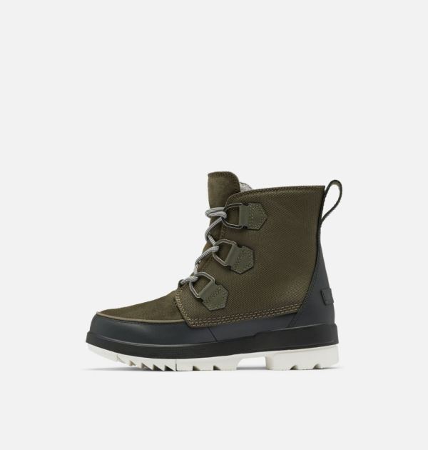 Sorel Shoes Women's Tivoli IV Boot-Alpine Tundra Dark Moss