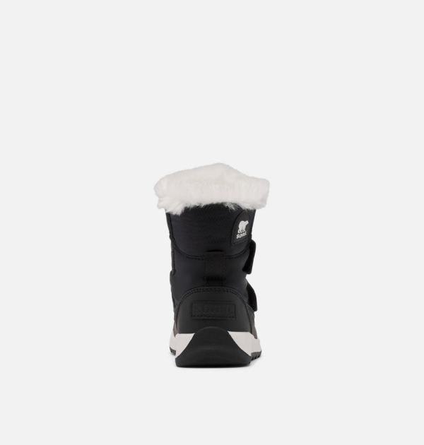 Sorel Shoes Children's Whitney II Strap Boot-Black