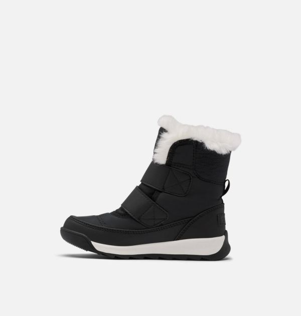 Sorel Shoes Children's Whitney II Strap Boot-Black