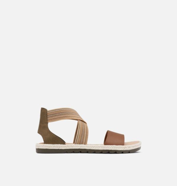 Sorel Shoes Women's Ella II Sandal-Velvet Tan Gore