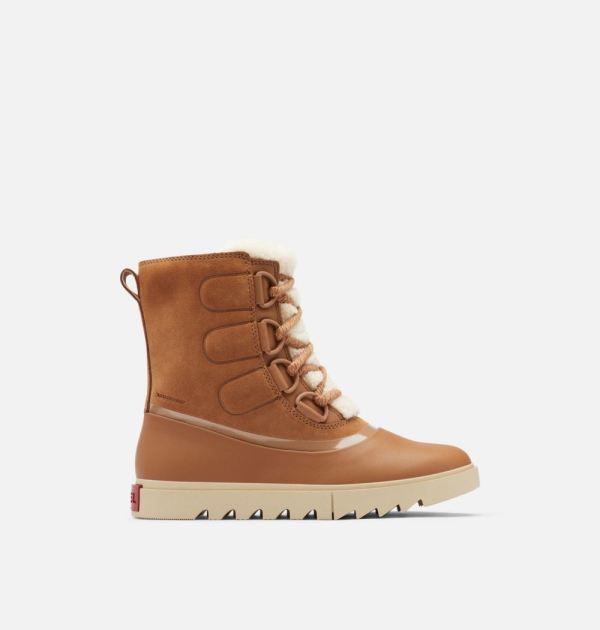 Sorel Shoes Women's Joan Of Arctic NEXT LITE Boot-Velvet Tan Oatmeal