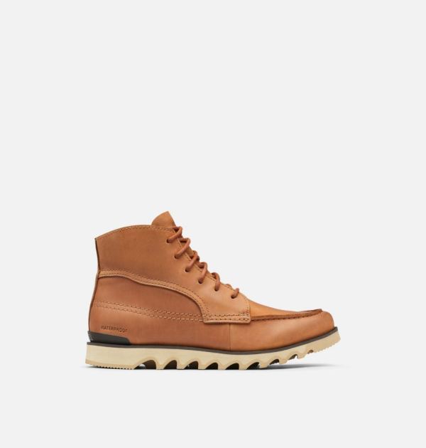 Sorel Shoes Men's Kezar Moc Toe Boot-Beeswax Oatmeal