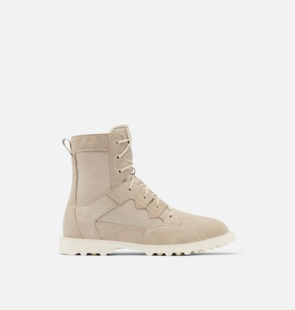 Sorel Shoes Men's Caribou OTM Boot-Ancient Fossil Chalk