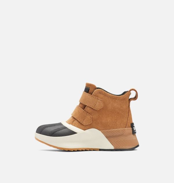 Sorel Shoes Children's Out 'N About Classic Boot-Camel Brown Sea Salt