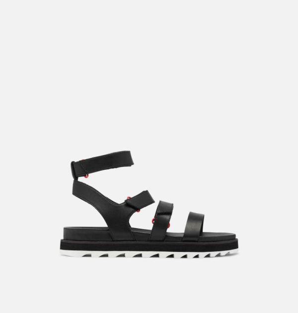 Sorel Shoes Women's Roaming Multi Strap Sandal-Black