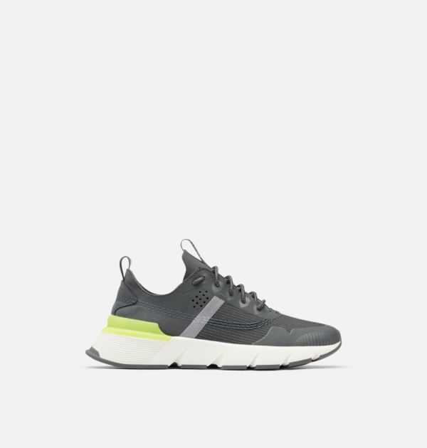 Sorel Shoes Women's Kinetic Rush Glow Sneaker-Grill Acid Green
