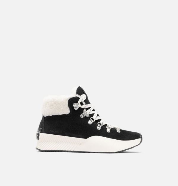 Sorel Shoes Women's Out 'N About III Conquest Boot-Black Sea Salt