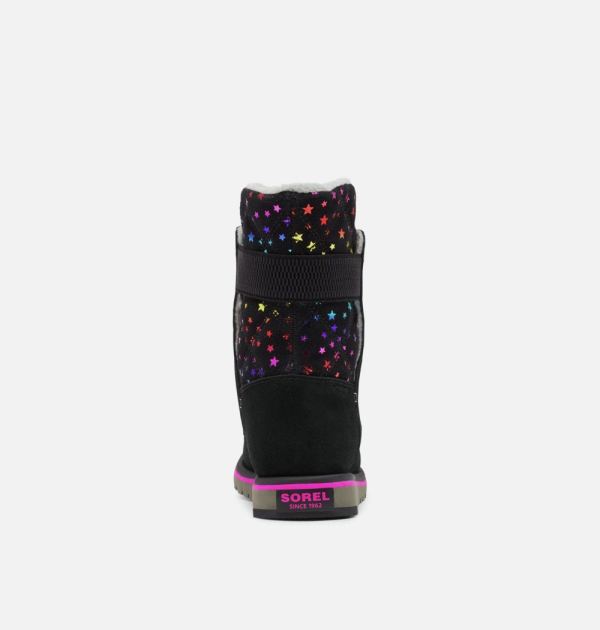 Sorel Shoes Youth Rylee Boot-Black