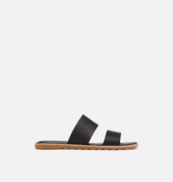 Sorel Shoes Women's Ella II Slide Sandal-Black