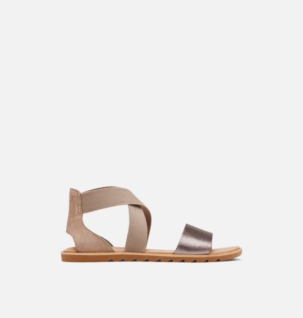Sorel Shoes Women's Ella II Sandal-Ash Brown