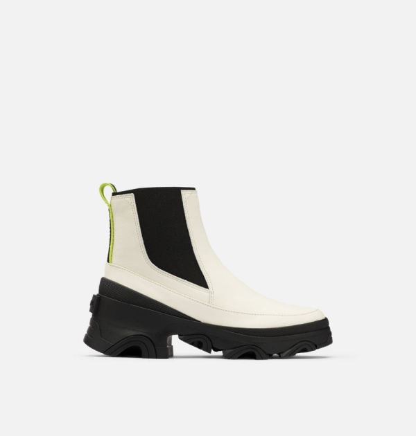 Sorel Shoes Women's Brex Chelsea Bootie-Chalk Black
