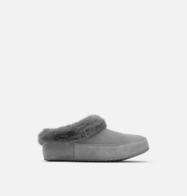 Sorel Shoes Women's Sorel Shoes Go - Coffee Run Slipper-Quarry Quarry