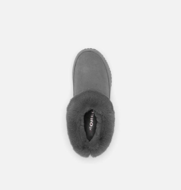 Sorel Shoes Women's Sorel Shoes Go - Coffee Run Slipper-Quarry Quarry