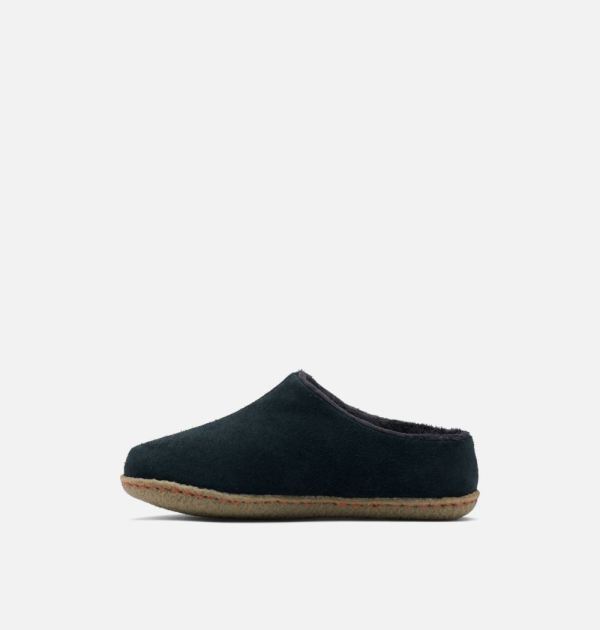 Sorel Shoes Youth Lanner Ridge II Slipper-Black Sage
