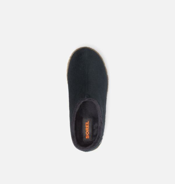 Sorel Shoes Youth Lanner Ridge II Slipper-Black Sage