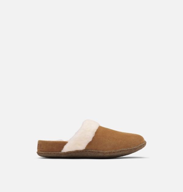 Sorel Shoes Women's Nakiska Slide II-Camel Brown Natural