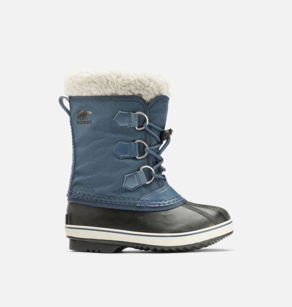 Sorel Shoes Children's Yoot Pac Nylon Boot-Uniform Blue Black